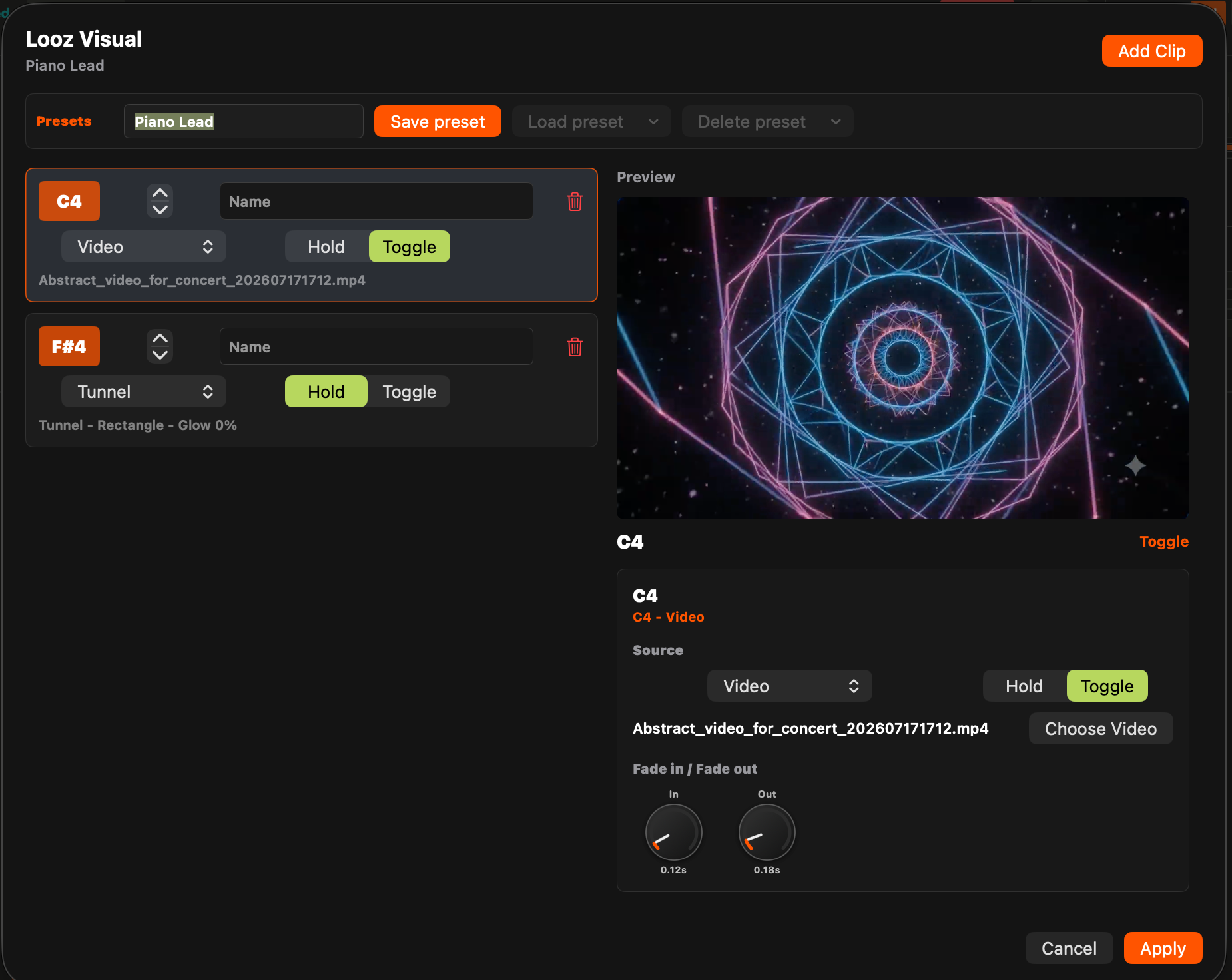 Editor de Looz Visual